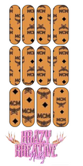 MCM Waterslide Nail Decal