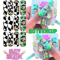BUTTERCUP WATERSLIDE NAIL DECAL