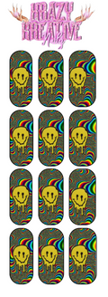 TRIPPY WATERSLIDE NAIL DECALS